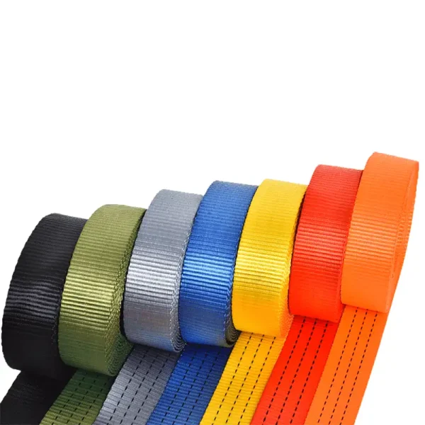 定制棘轮式拉紧带 | 多色可选 多尺寸定制 | 1.5″(38mm)/ 2″(50mm)/ 3″(75mm)高强度聚酯货物固定带 | OEM ...