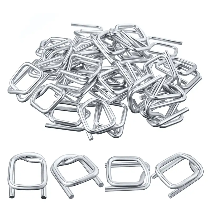 Galvanized Cord Strapping Wire Buckle-2