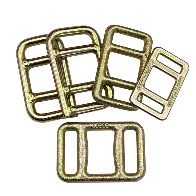 锻造目字打包扣 | 高强度镀锌钢制防滑扣 | 35/40/50mm 重型捆绑扣件