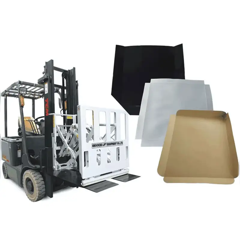 可回收牛皮纸滑托板 免托盘出口包装方案|环保可回收|适配推拉叉与集装箱装载 - 图片 3