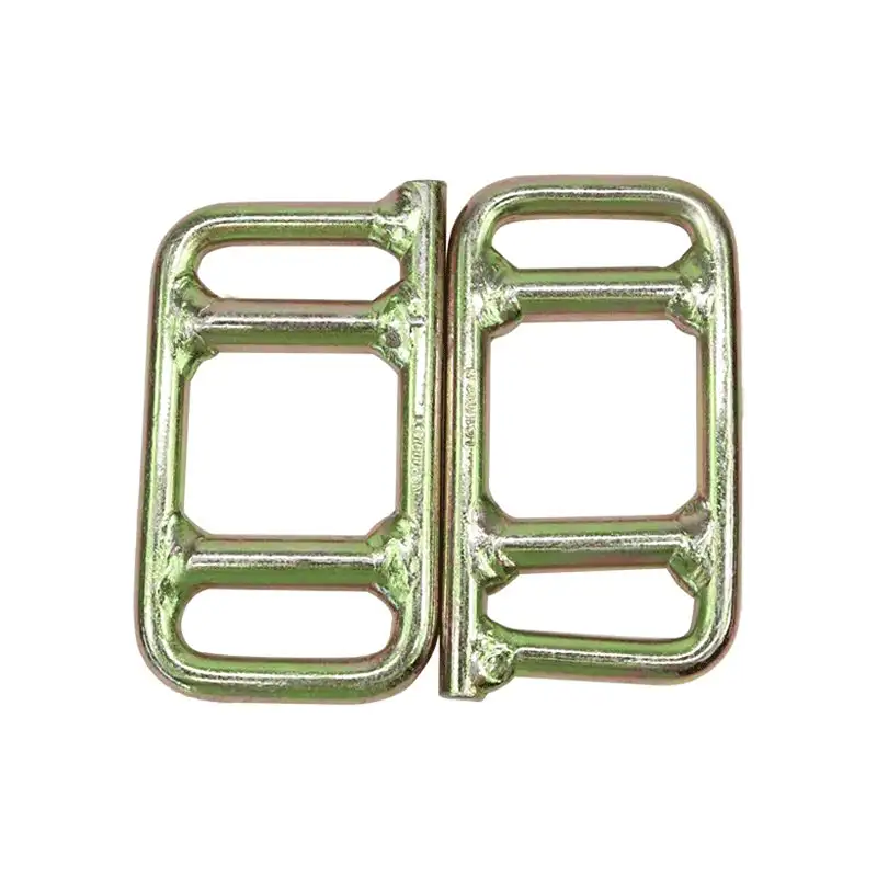 焊接目字打包扣 | 防锈耐用镀锌扣件 | 35/40/50mm 涤纶捆绑带配套金属扣