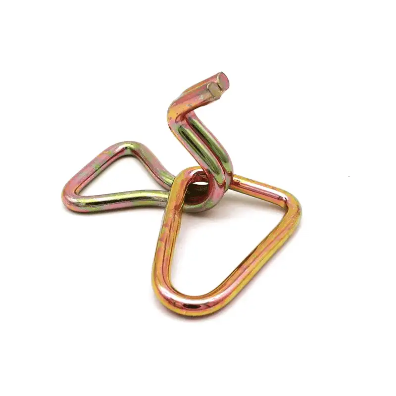 高强度镀锌双排钩 货车封车挂钩 拉紧器捆绑带钩 加粗耐用防锈铁钩 | 源头厂家直销 品质保障 - 图片 3